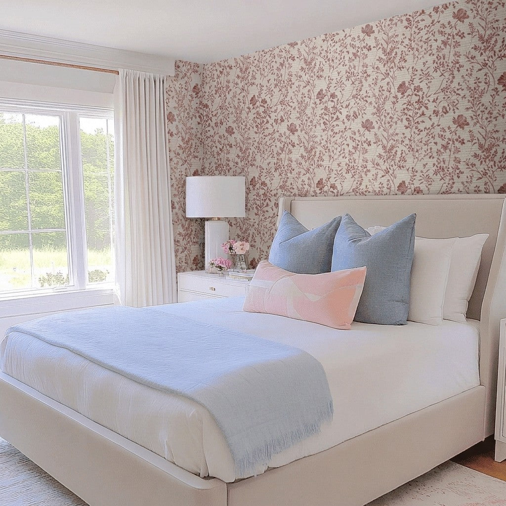 Maven Faux Grasscloth Wallpaper