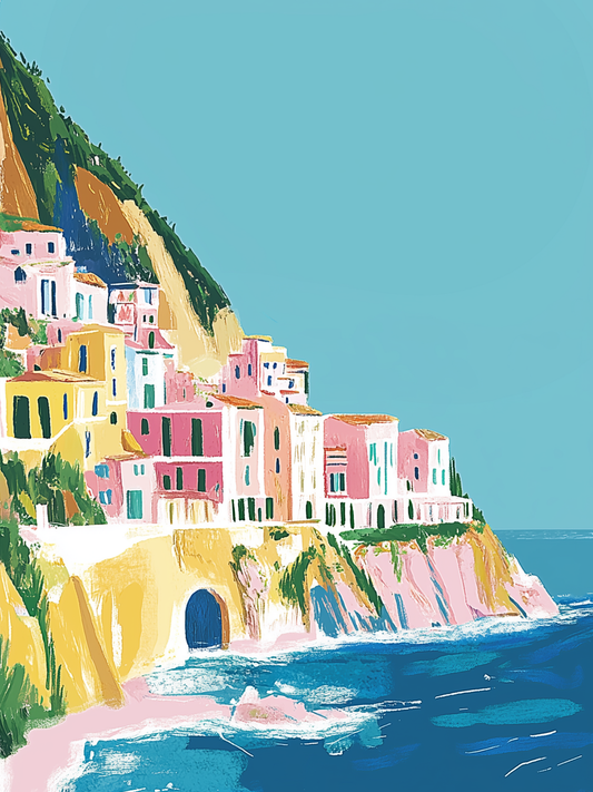 Italian Coast - Art Print