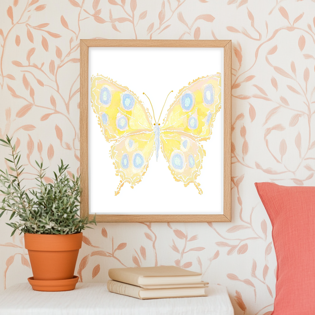 Summer Butterfly - Art Print