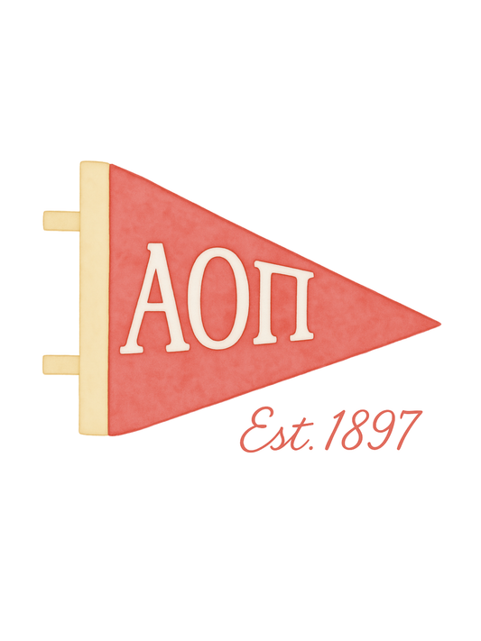 AOII Flag - Art Print