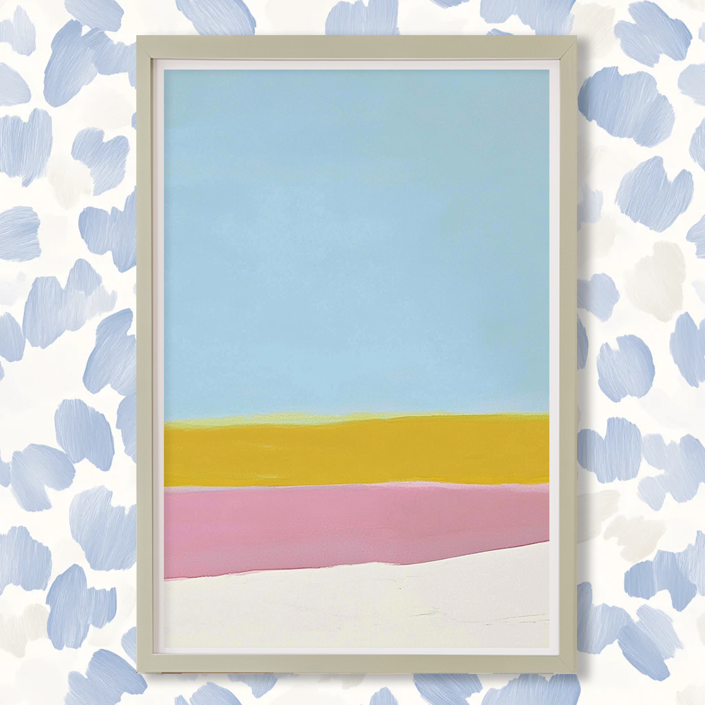Abstract Sunset - Art Print