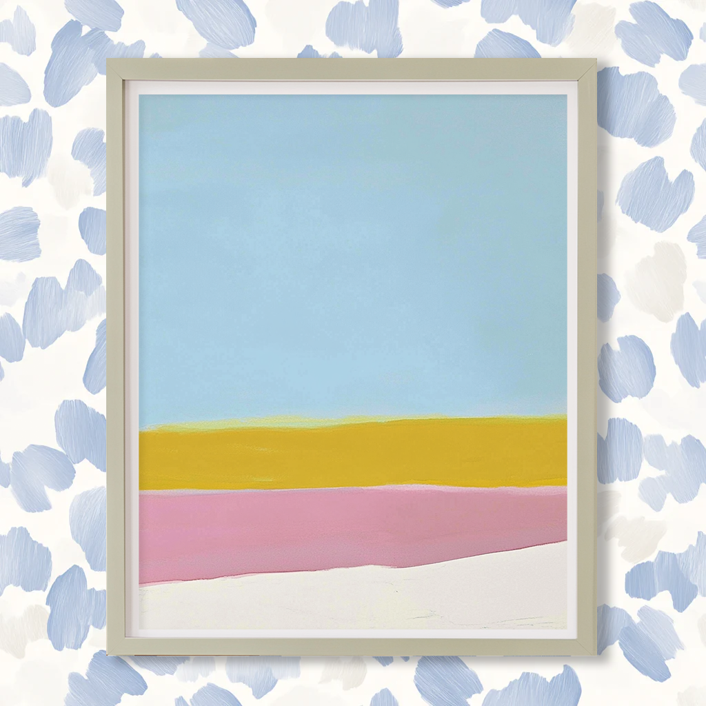 Abstract Sunset - Art Print