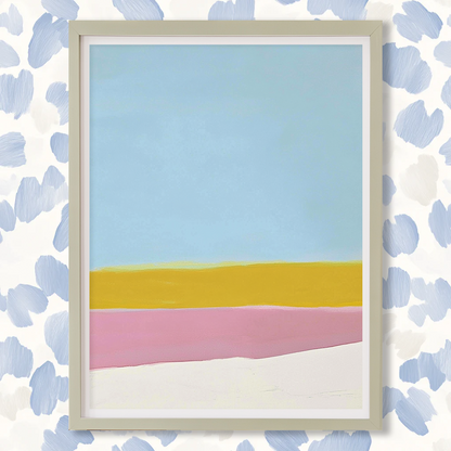 Abstract Sunset - Art Print