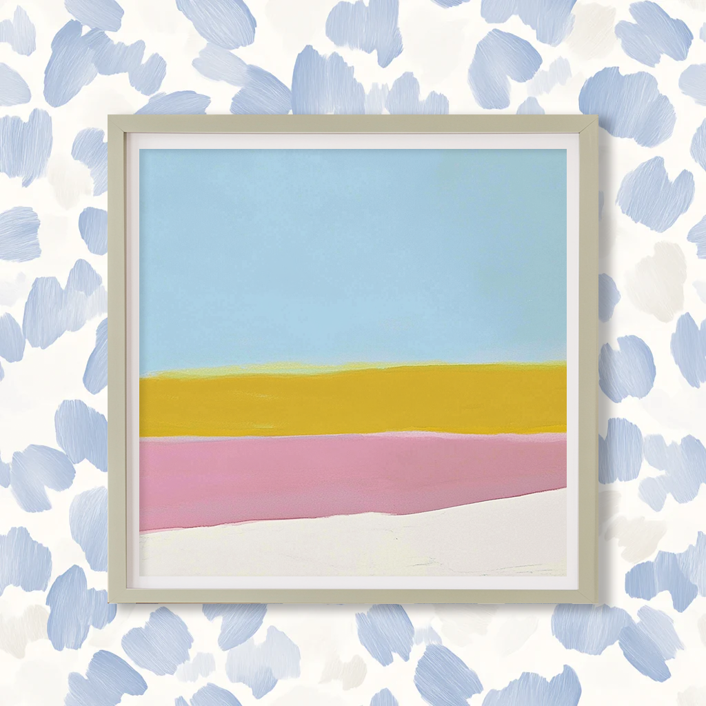 Abstract Sunset - Art Print