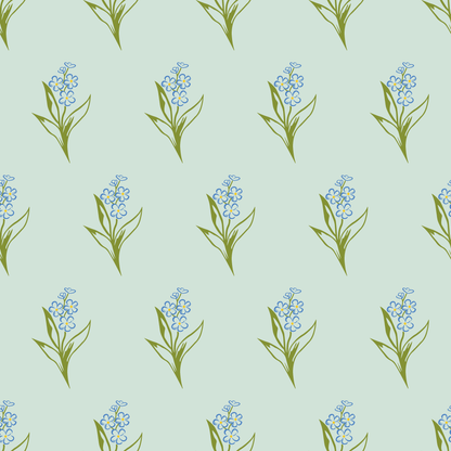 Alpha Forget Me Not Wallpaper
