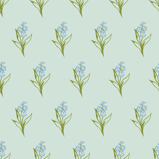 Alpha Forget Me Not Wallpaper