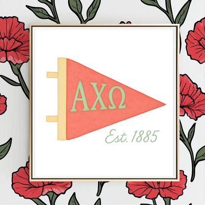 AXO Flag - Art Print