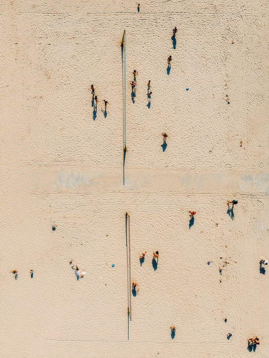 Beach Volley - Art Print
