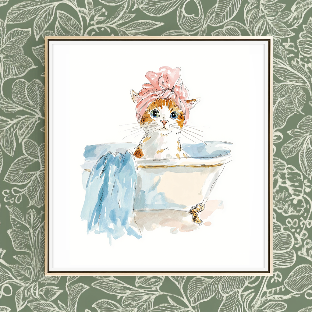 Bella's Bubbles - Art Print