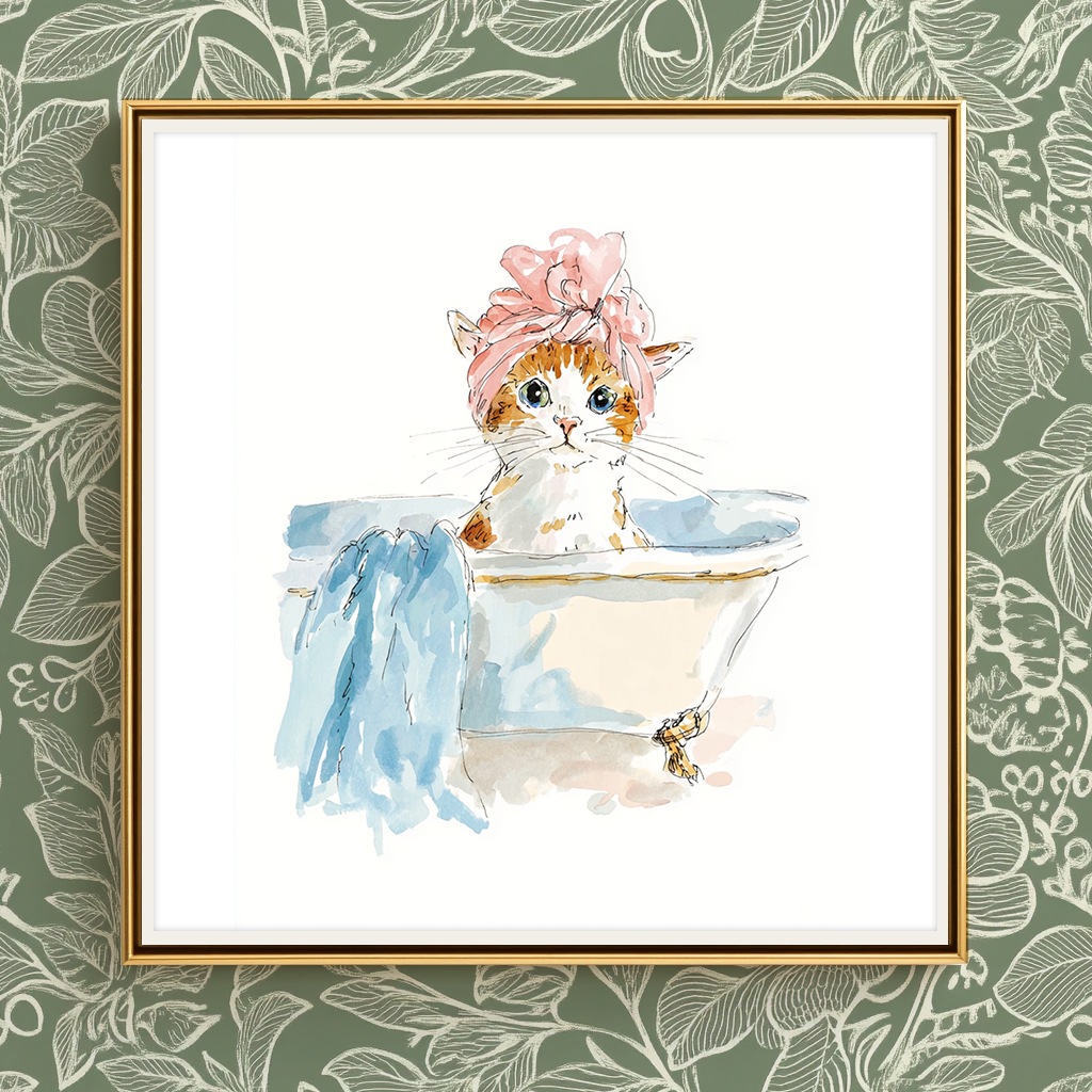 Bella's Bubbles - Art Print