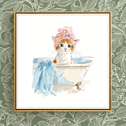 Bella's Bubbles - Art Print
