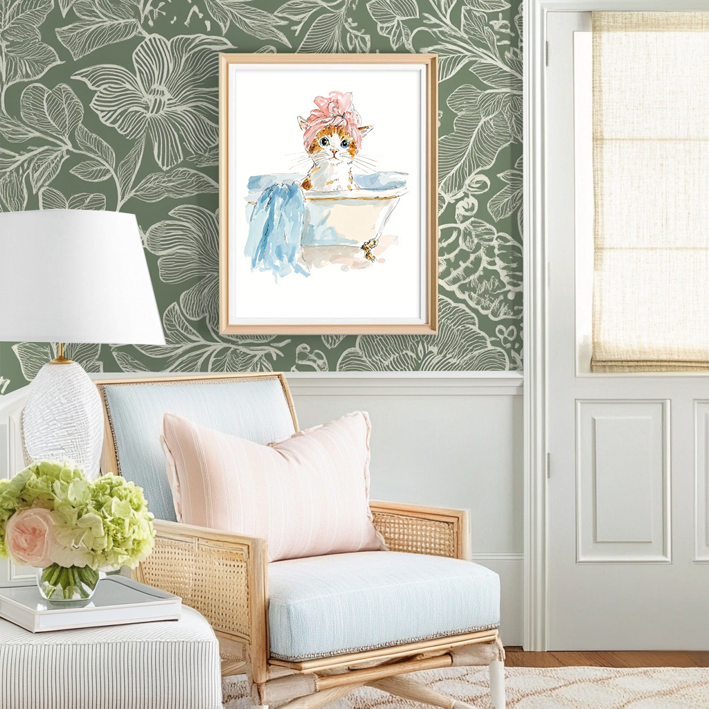 Bella's Bubbles - Art Print