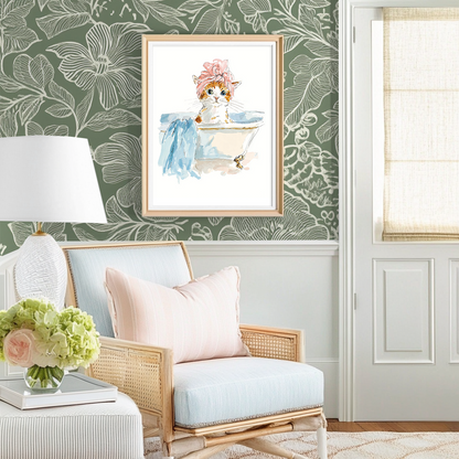 Bella's Bubbles - Art Print