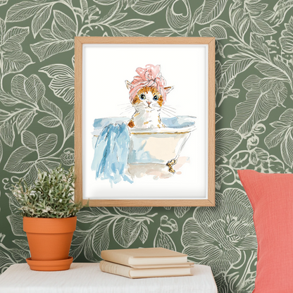 Bella's Bubbles - Art Print