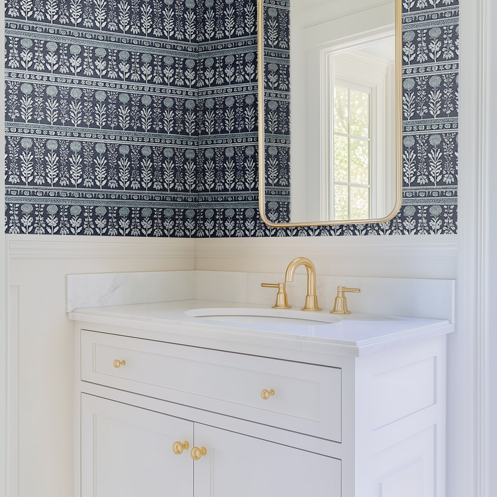 Blue Drift Wallpaper