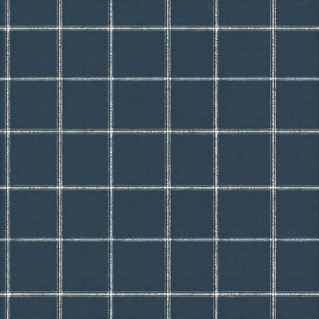 Blueford Check Wallpaper