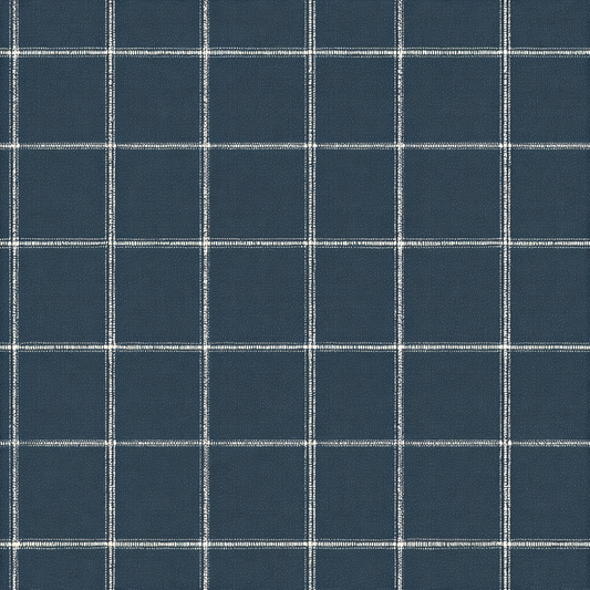 Blueford Check Wallpaper