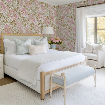 Blush Birch Wallpaper