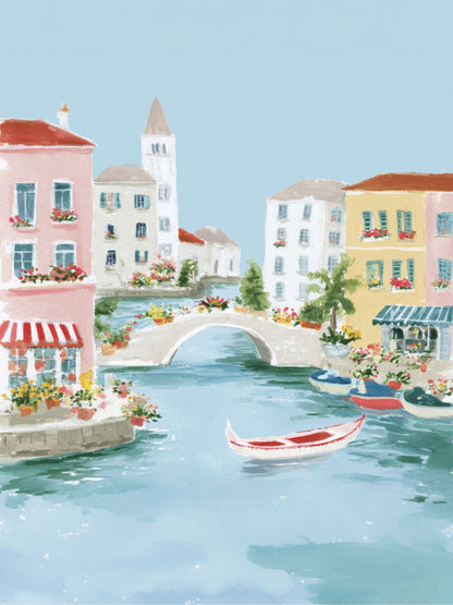 Boats Below -  Art Print