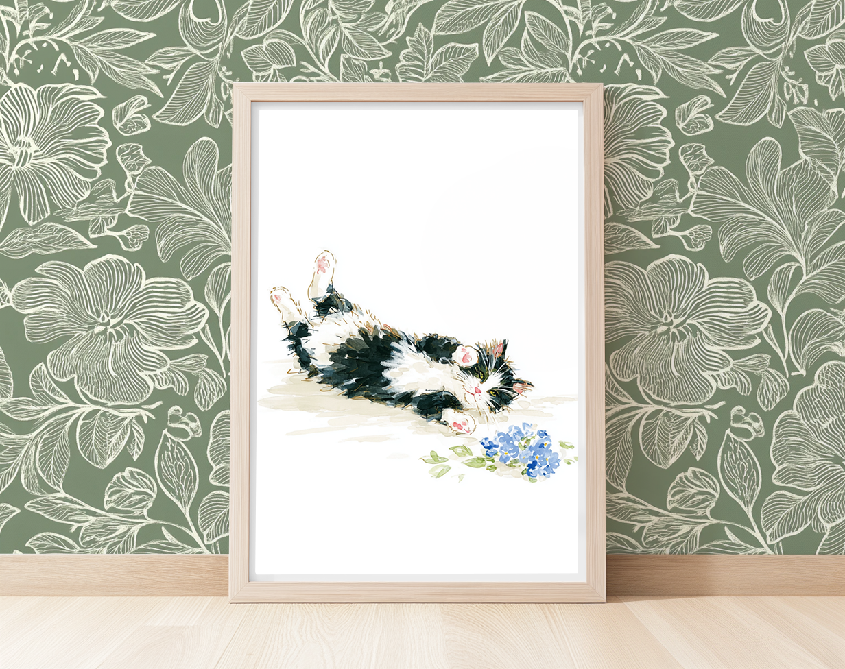 Bouquet Toss - Art Print