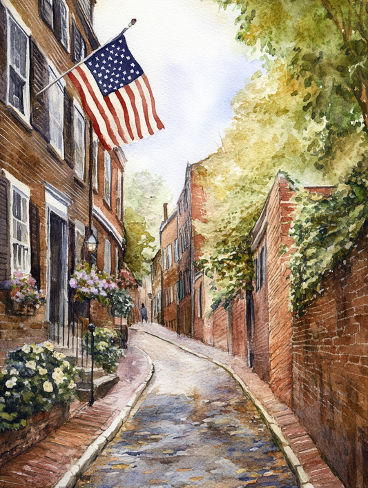 Boston - Art Print