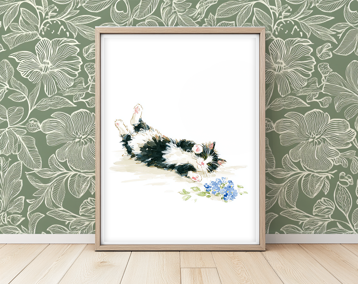 Bouquet Toss - Art Print