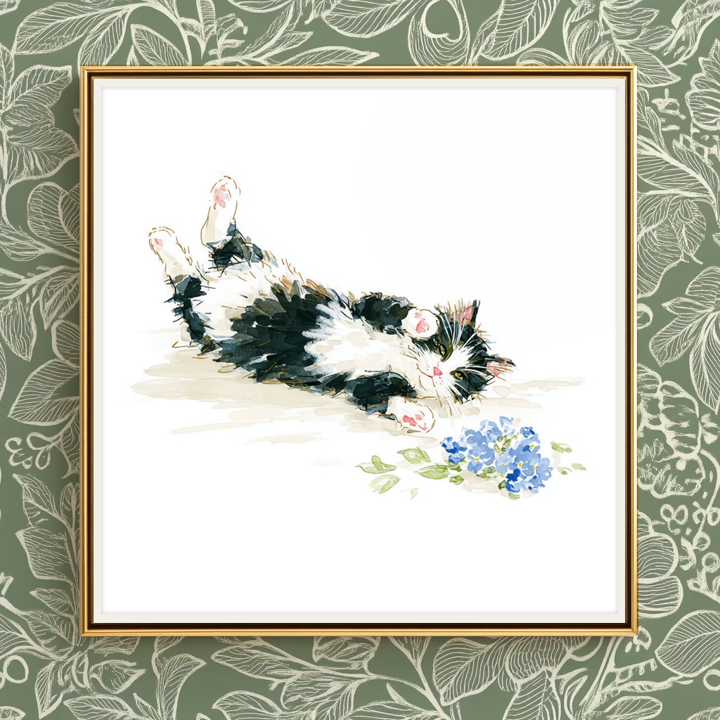 Bouquet Toss - Art Print