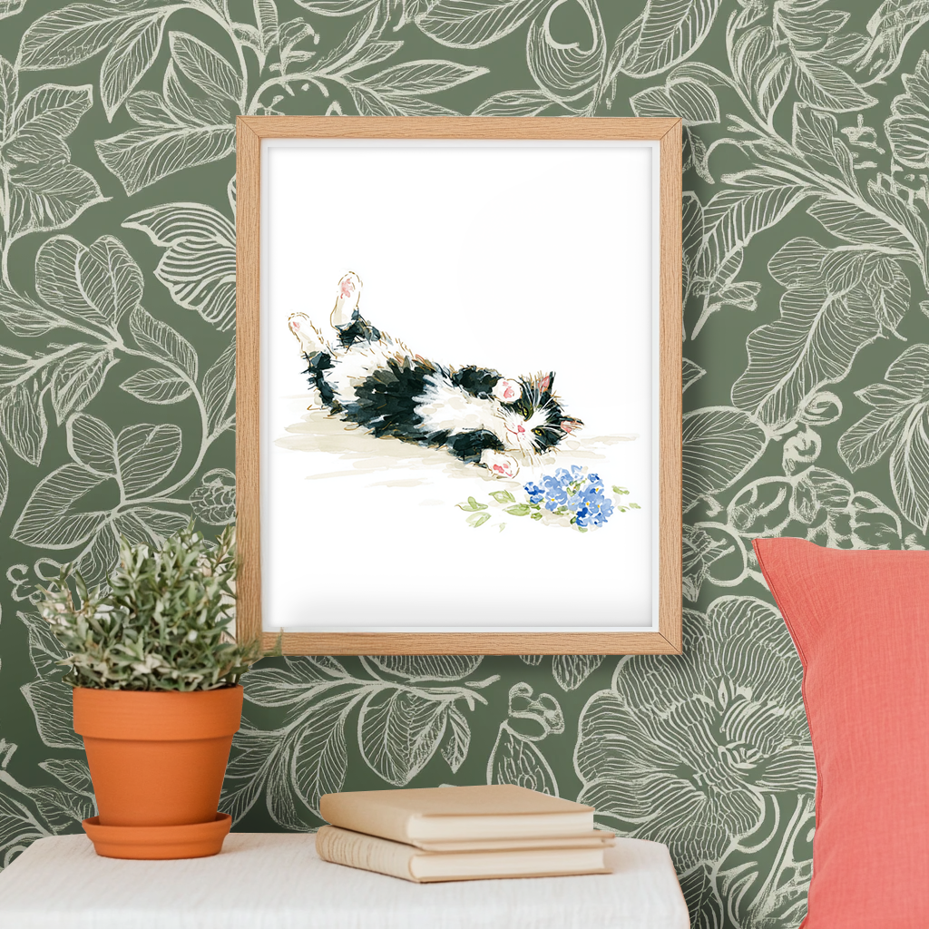 Bouquet Toss - Art Print