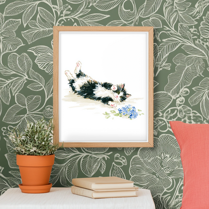 Bouquet Toss - Art Print