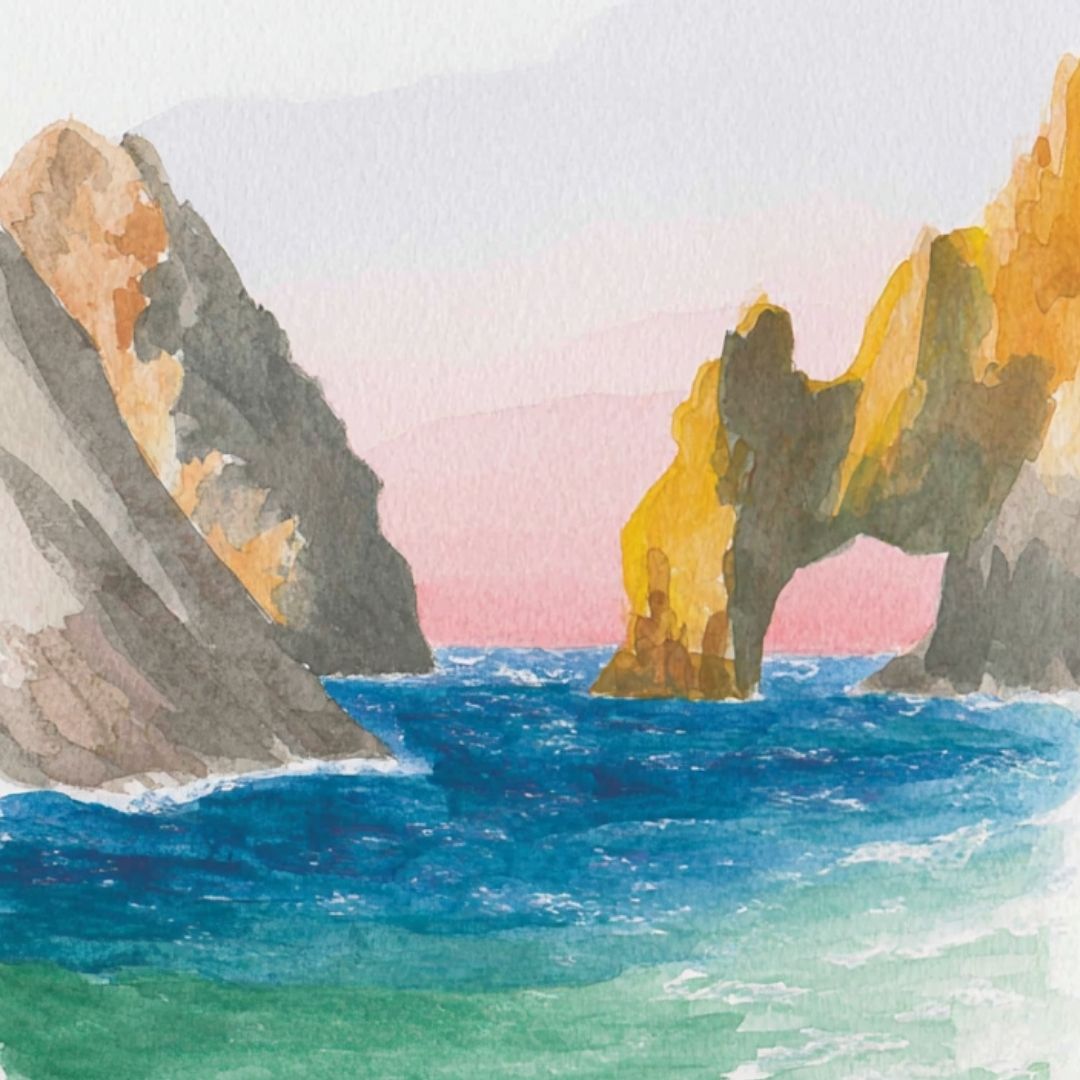 Cabo Boat Day -  Art Print