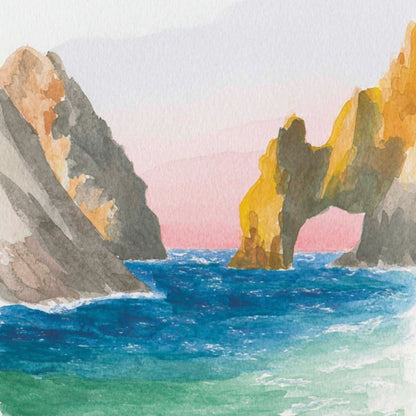 Cabo Boat Day -  Art Print