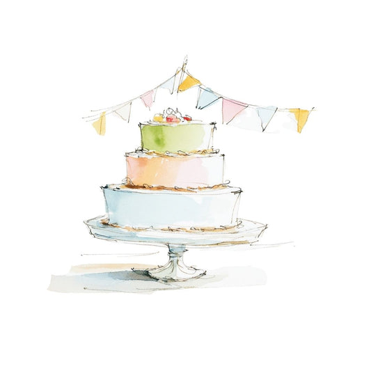 Cake Table Chic - Art Print