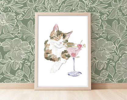 Cat's Cosmo - Art Print