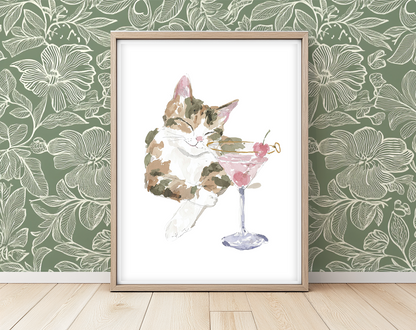 Cat's Cosmo - Art Print
