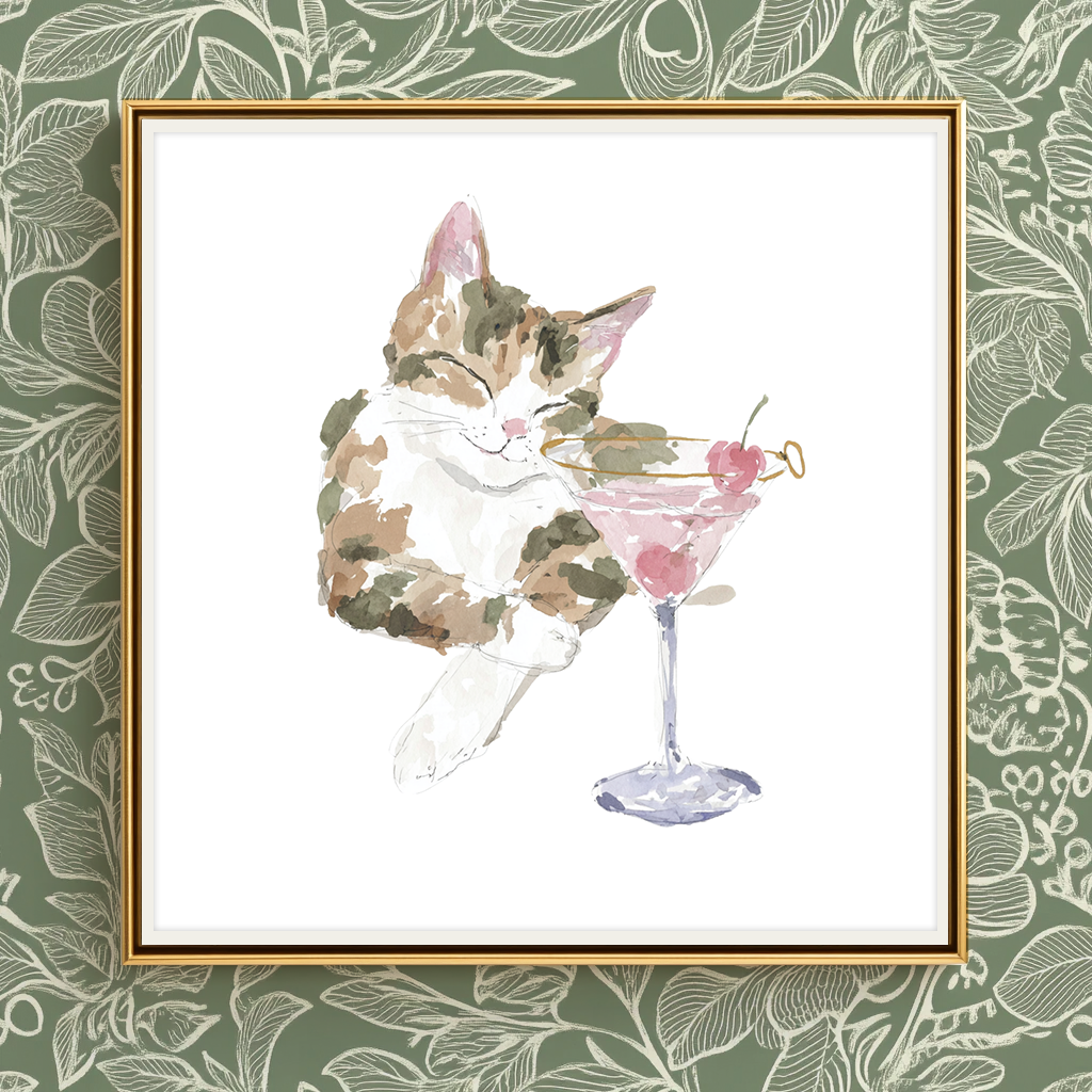 Cat's Cosmo - Art Print