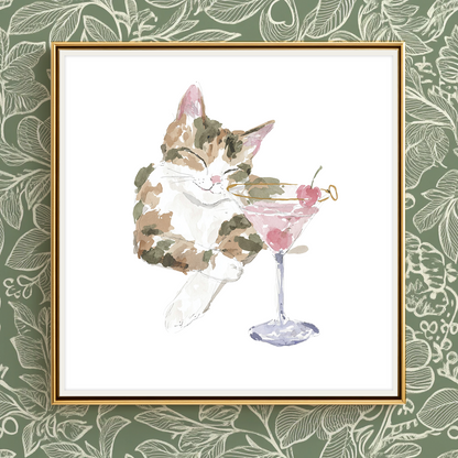Cat's Cosmo - Art Print