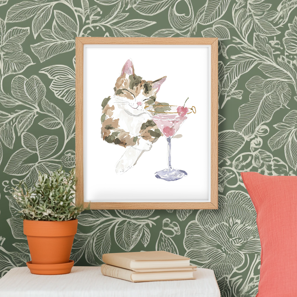 Cat's Cosmo - Art Print