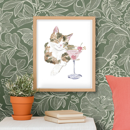 Cat's Cosmo - Art Print