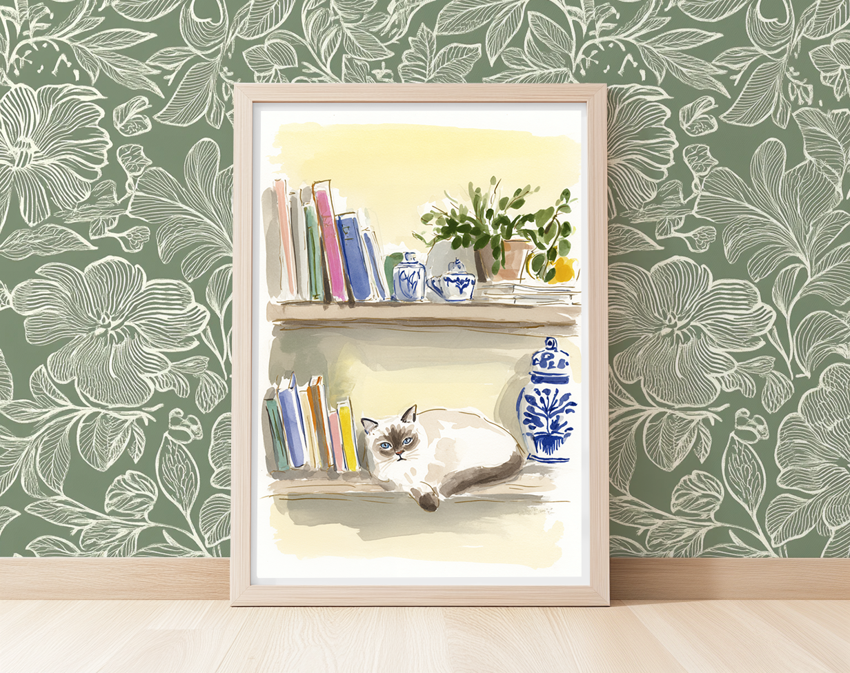 Catnap - Art Print