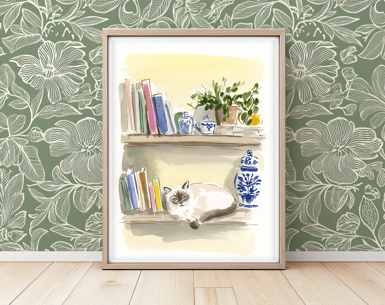 Catnap - Art Print