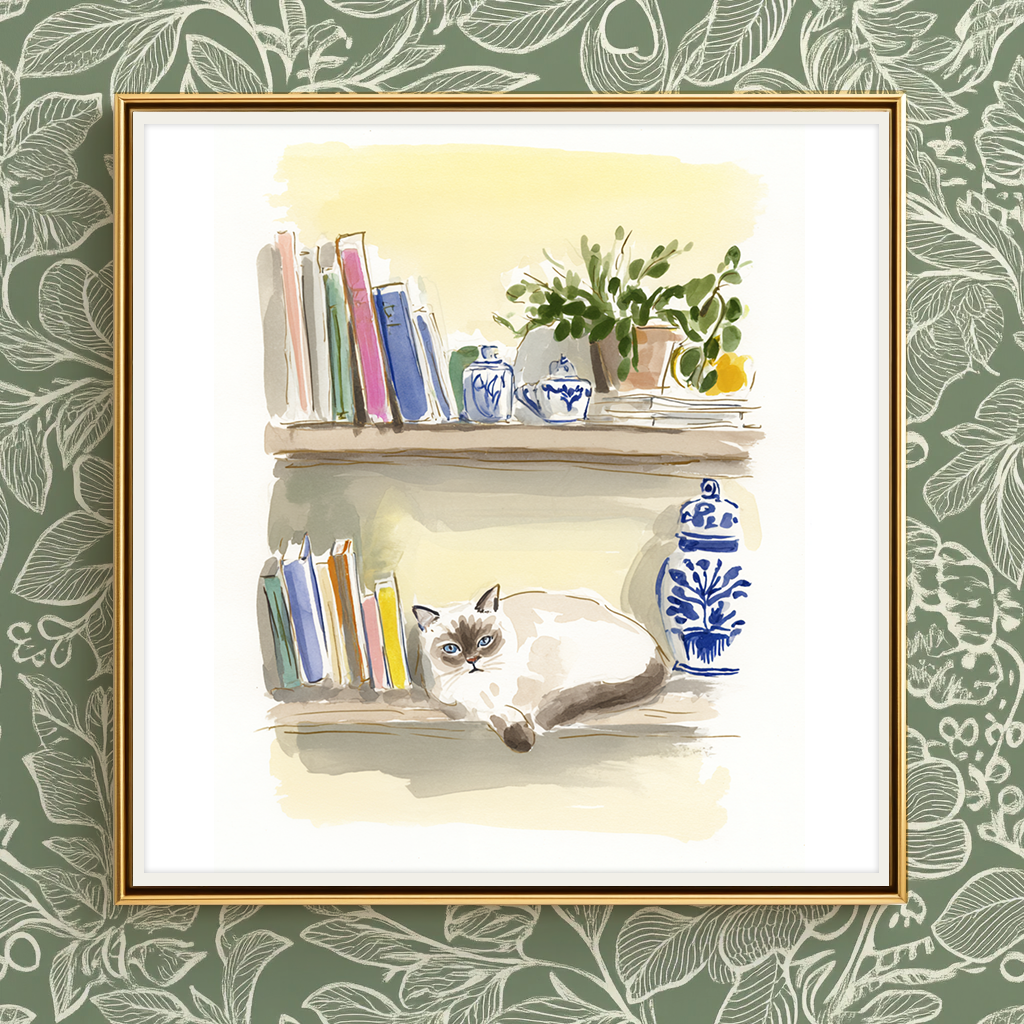Catnap - Art Print