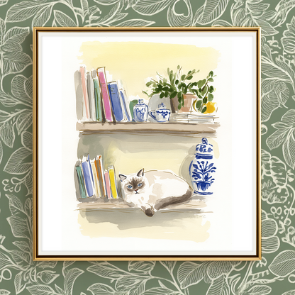 Catnap - Art Print