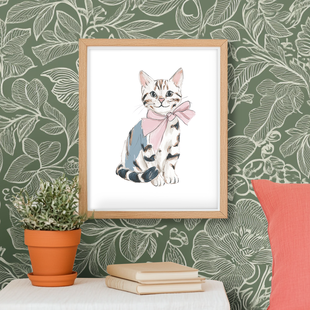 Charmed Stripe - Art Print