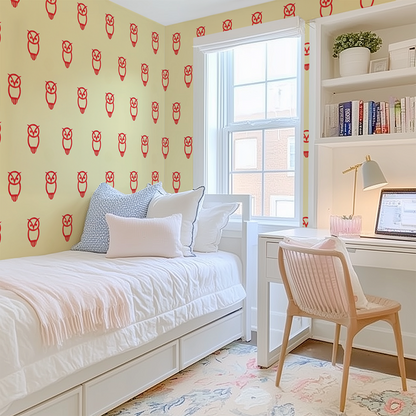 Chi O Owl Wallpaper