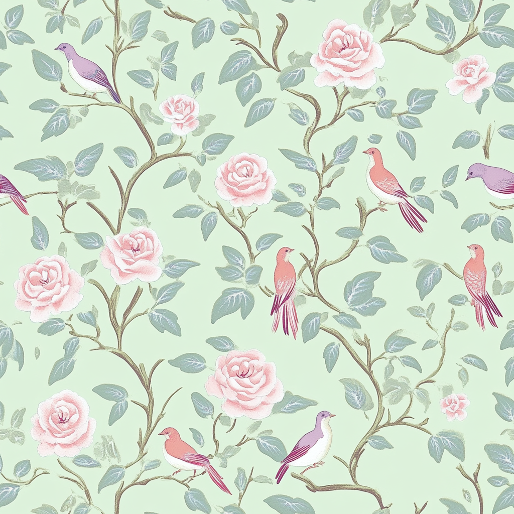 Chirp Charm Wallpaper