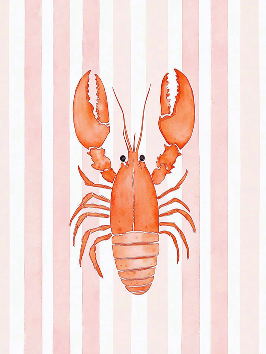 Coastal Lobster - Art Print