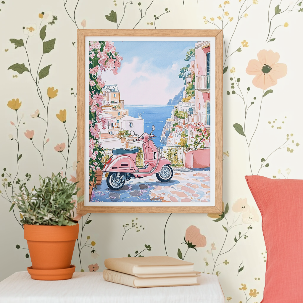 Coastal Blossoms - Art Print
