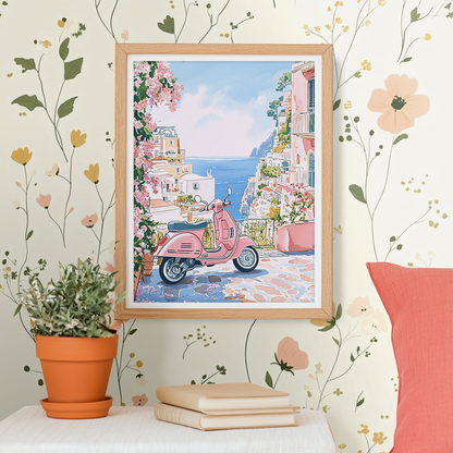 Coastal Blossoms - Art Print