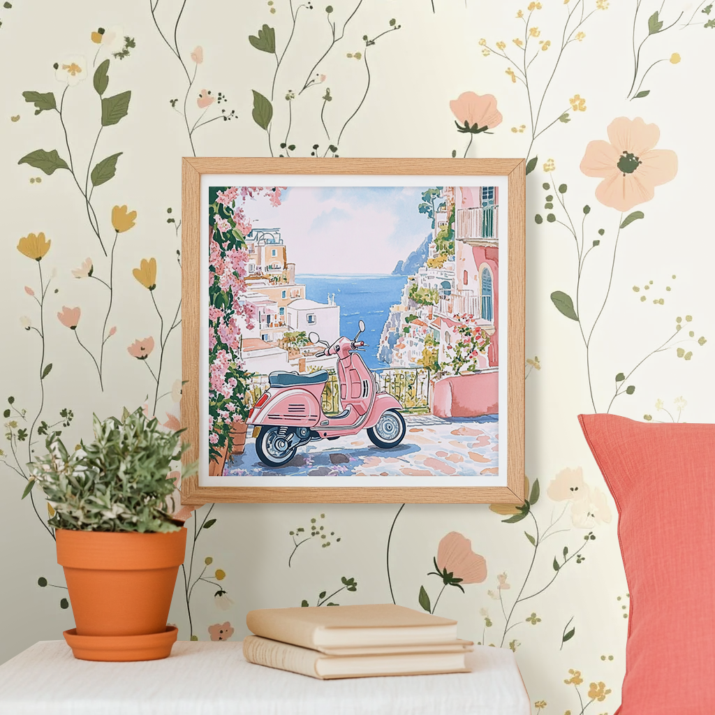 Coastal Blossoms - Art Print