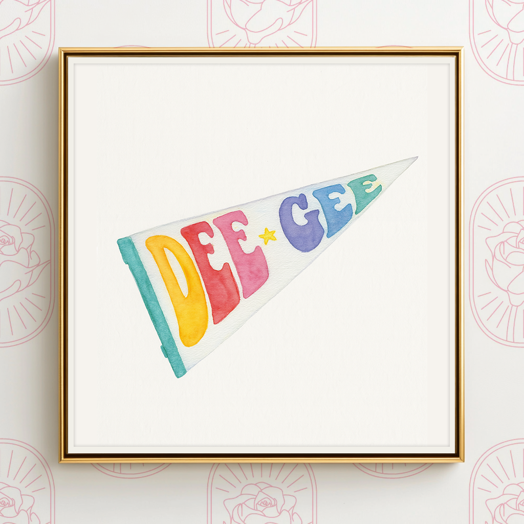 DeeGee Flag - Art Print